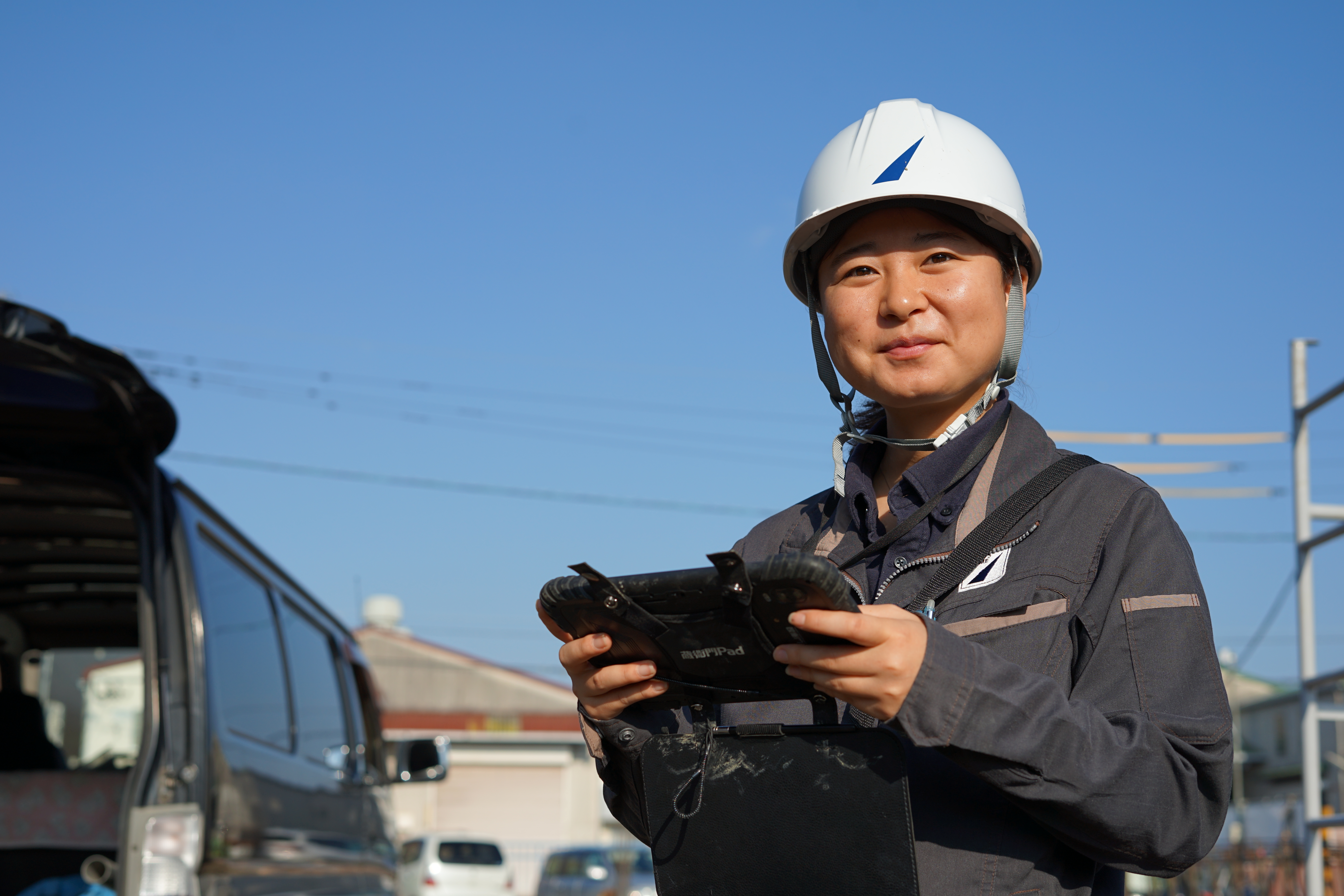 施工管理職の先輩社員